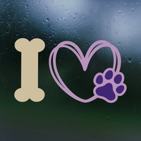 dog lover decal, dog lover decals, dog car decal, dog truck decal, dog sticker, vinyl decal, vinyl decal stickers, get decaled, dog lover
