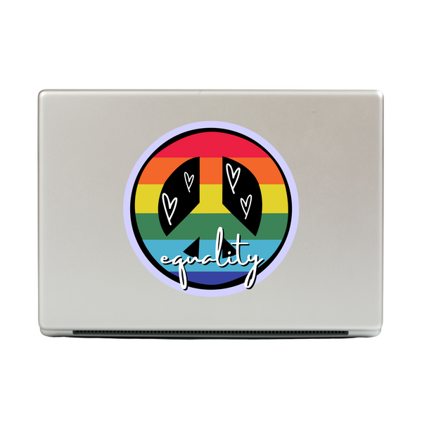 Equality Peace & Love Pride 2022 Sticker Decal