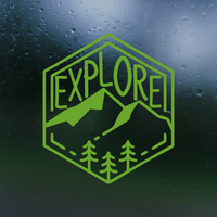 explore decal, explore camper decal, explore truck decal, explore camper decal, explore vinyl decal, explore decals, decal, decal shop, get decaled