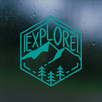 explore decal, explore camper decal, explore truck decal, explore camper decal, explore vinyl decal, explore decals, decal, decal shop, get decaled