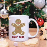 Custom Personalized Gingerbread Decals
