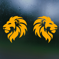 lion decal, lion decals, lion car decal, lion truck decal, get decaled, decal shop,