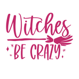 witches be crazy halloween witch vinyl decal by get decaled. halloween, halloween decor, halloween decoration, diy halloween ideas, diy crafts, diy ideas, halloween ideas, decals, best decals.