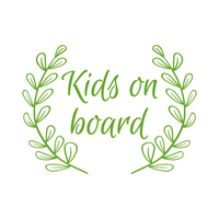 Kids On Board Decal for Cars, Trucks and Windshields