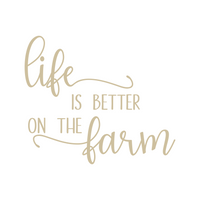 diy home decor decal, home decor decal, home decor, diy home decor, life is better on the farm, diy decal, best decals, get decaled
