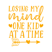 losing my mind one kid at a time funny mom decal by get decaled. mom decal, car decal, truck decal, decal, decals, home decor decal, home decor, diy decal, diy home decor decal, home decor decal, mom life, mom life decal, decals, best decals, vinyl decals, decal shop usa, decal shop canada, get decaled
