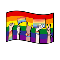 pride sticker, pride stickers, pride decal sticker, pride sticker decal, get decaled, pride laptop decal, lgbtq decals, pride flag decals, pride flag, pride