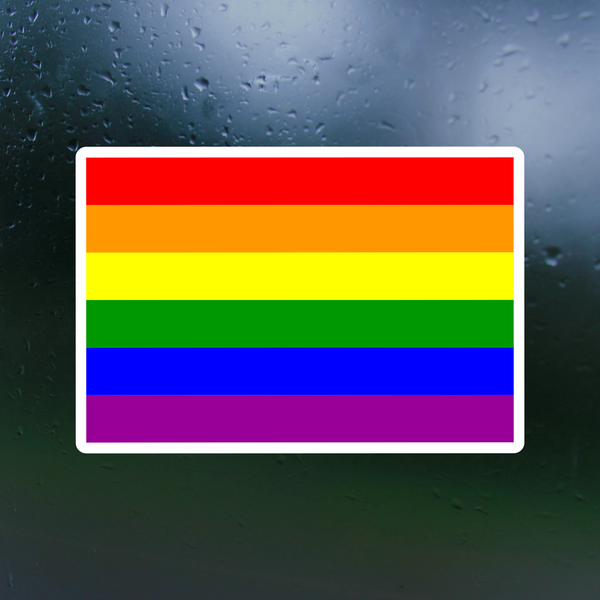 pride sticker, pride flag sticker, pride stickers, stickers, decal sticker, get decaled, pride laptop decal, sticker decal for car