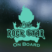 baby on board decal, baby on board decals, baby on board sticker, dye cut vinyl baby on board decal, get decaled, vinyl stickers, dye cut vinyl baby on board decal, decal shop, baby rockstar on board decal
