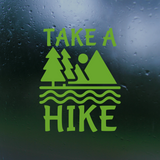 Take A Hike Camping Decal for Car, Truck, RV, Window & More