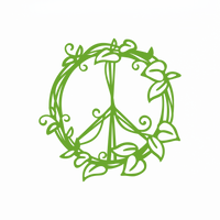Peace sign decal, peace decal, peace sign, peace sticker, peace car decal, peace truck decal