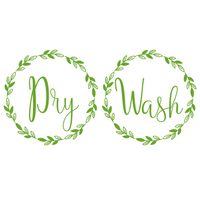 Washer & Dryer Wreath DIY Home Decor Decal Pack