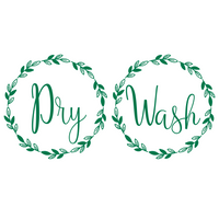 Washer & Dryer Wreath DIY Home Decor Decal Pack