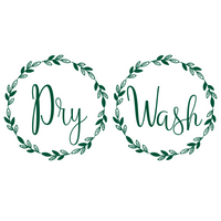 Washer & Dryer Wreath DIY Home Decor Decal Pack