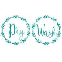 Washer & Dryer Wreath DIY Home Decor Decal Pack