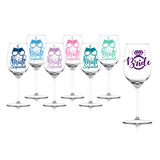 bride squad bridal party wine glass decal bulk pack by get decaled. diy wedding ideas, diy wedding decor, diy wedding, diy bachelorette, bachelorette party ideas, wedding ideas, wedding decor ideas, bridesmaids, bride tribe